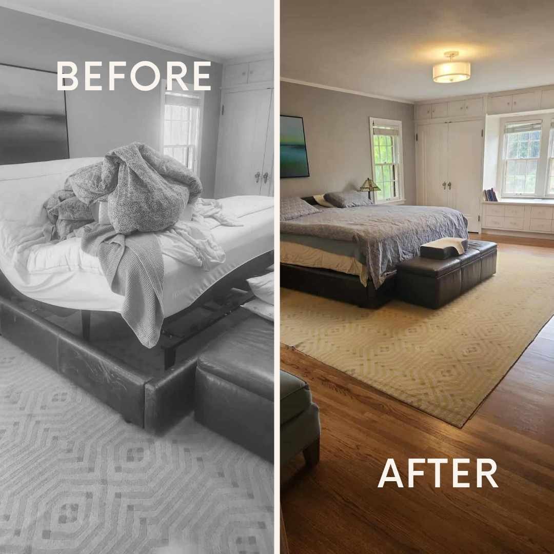 Professional deep cleaning service in Minneapolis bedroom - Sweep Squad Pros